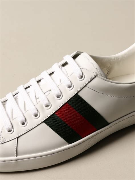 scarpe gucci uomo 41|gucci sneaker bianco.